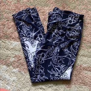 Floral leggings